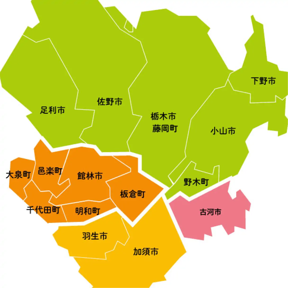 訪問エリア地図